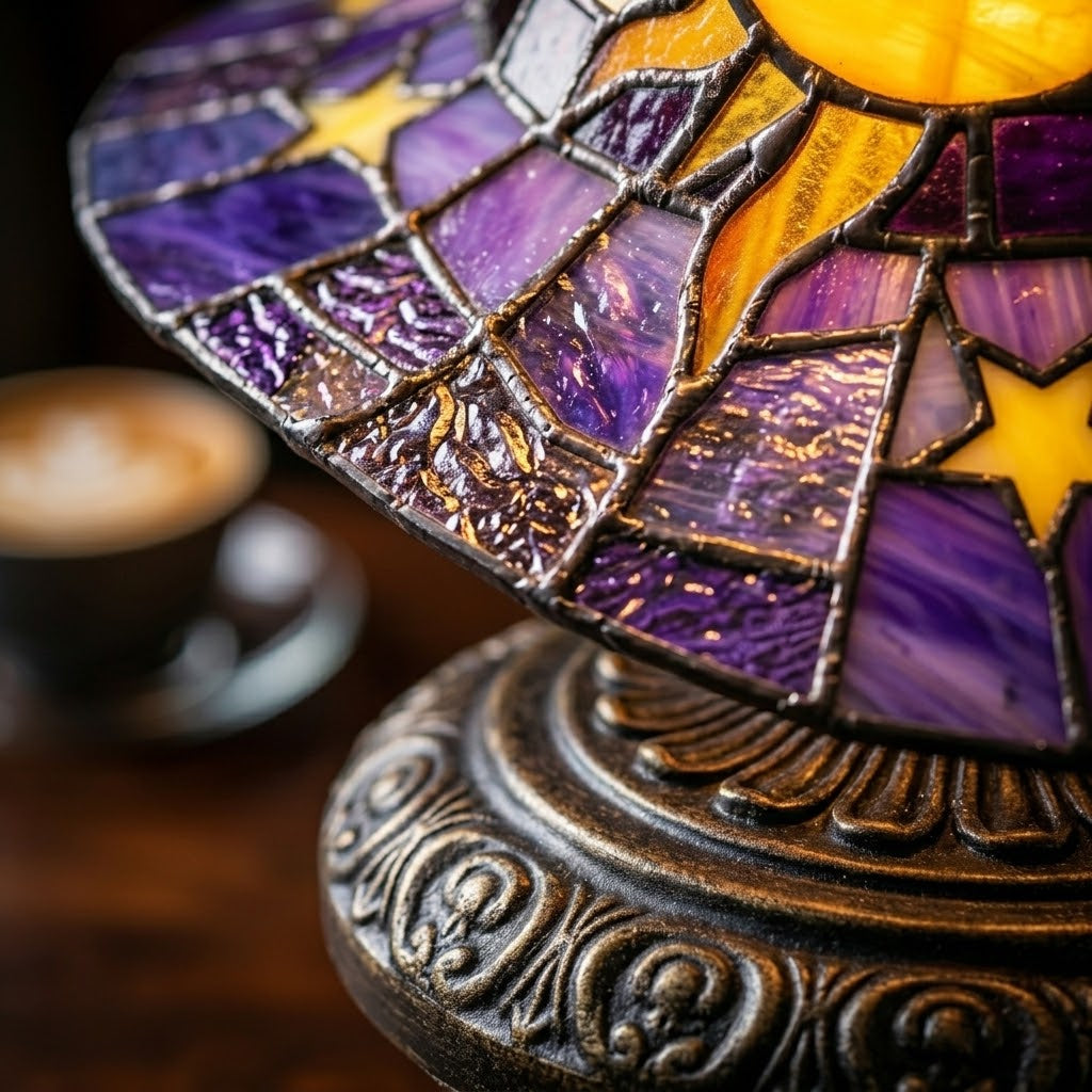 Vintage Resin Witch Hat Lamp - Gothic Halloween Night Light for Spooky Room Decor, Fantasy Desk Lamp & Quirky Aesthetic Gift